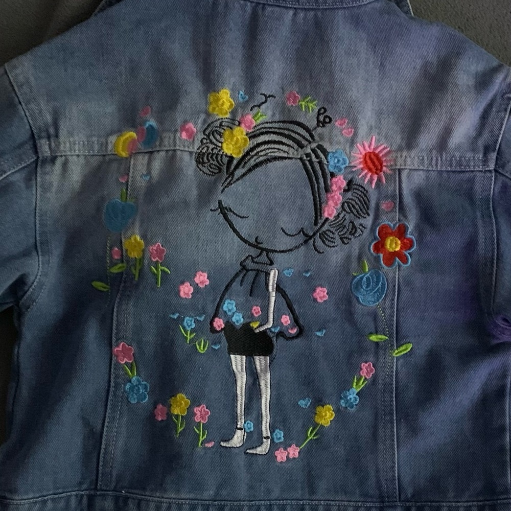 Kids SHEIN Jean Jacket - Picture 2 of 3